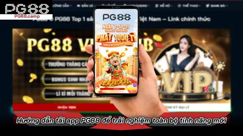 Hướng dẫn tải app PG88 để trải nghiệm toàn bộ tính năng mới